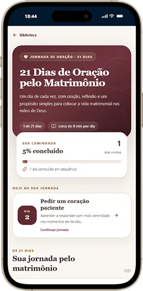 Tela real do produto 21 Dias de Oração pelo Matrimônio